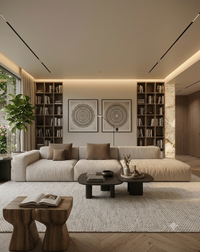 كنبة 3 مقاعد بتصميم عصري راقٍ - قماش كتان S3S-BGE-W330